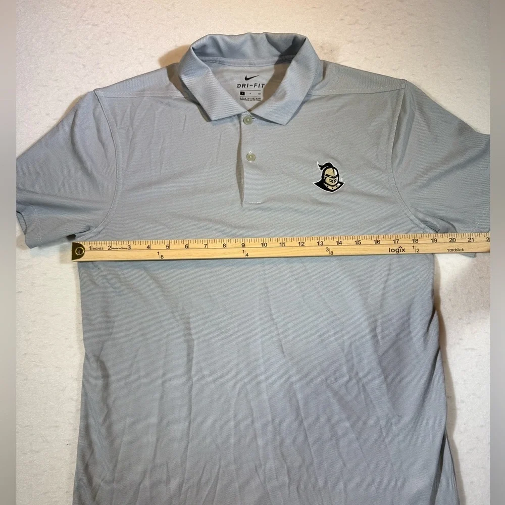 Nike Dri-FIT Polo Shirt Men's Small UCF Knights Golf Athletic Gray